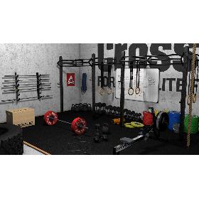 3D Crossfit Box model